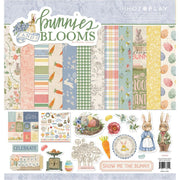 12" x 12" paper pad - Bunnies & Blooms