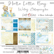 6" x 6" paper pad - Hello Little Boy