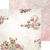 12" x 12" paper pad - Baby Girl Universe - Crafty Wizard