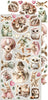 15.2 cm x 31.5 cm  paper pad - Baby Girl Universe Flowers and More - Crafty Wizard