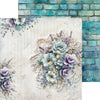 12" x 12" paper pad - Flowers of Delight