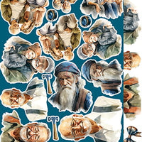 15.5 cm x 30.5 cm  paper pad - Men's World