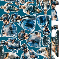 15.5 cm x 30.5 cm  paper pad - Men's World