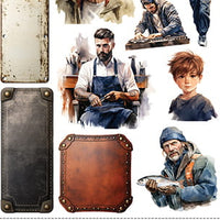 15.5 cm x 30.5 cm  paper pad - Men's World