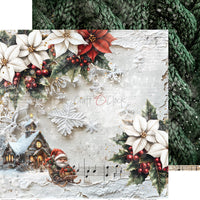 12" x 12" paper pad - Oh Christmas Night
