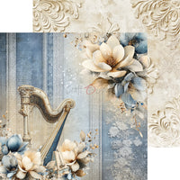 8" x 8" paper pad - Melody of My Soul