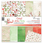 12" x 12" paper pad - Carol of the Elves