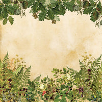 8" x 8" paper pad - Summer Botanical Story