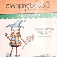 Stamping Bella  - Oddball Fairytale Court Jester - Rubber Stamp Set