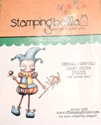 Stamping Bella  - Oddball Fairytale Court Jester - Rubber Stamp Set