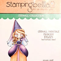 Stamping Bella  - Oddball Fairytale Princess - Rubber Stamp Set