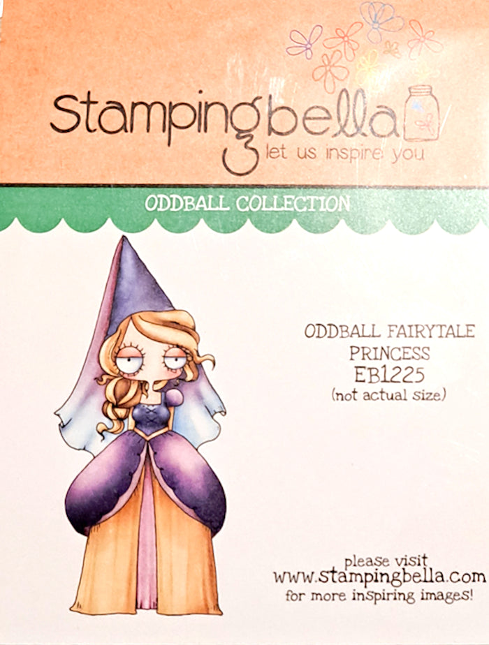 Stamping Bella  - Oddball Fairytale Princess - Rubber Stamp Set