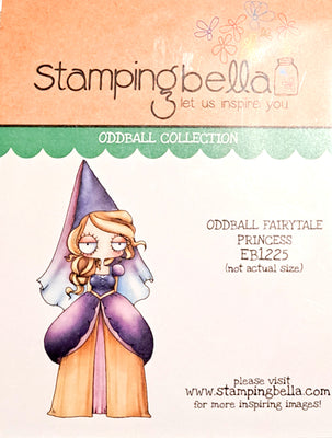Stamping Bella  - Oddball Fairytale Princess - Rubber Stamp Set