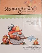 Stamping Bella  - Gnome Firefighter- Rubber Stamp Set