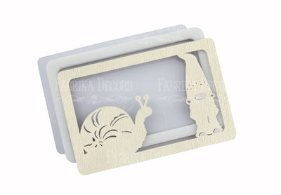 Gnome and Snail shaker set