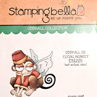 Stamping Bella - Oddball Oz Flying Monkey - Rubber Stamp Set