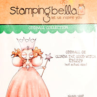 Stamping Bella  - Oddball Oz Glinda the Good Witch - Rubber Stamp Set