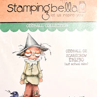 Stamping Bella - Oddball Oz Scarecrow - Rubber Stamp Set