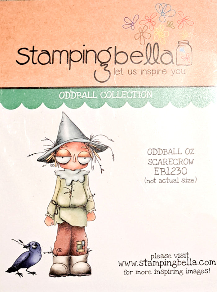 Stamping Bella - Oddball Oz Scarecrow - Rubber Stamp Set