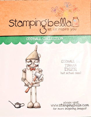 Stamping Bella - Oddball Oz Tinman - Rubber Stamp Set