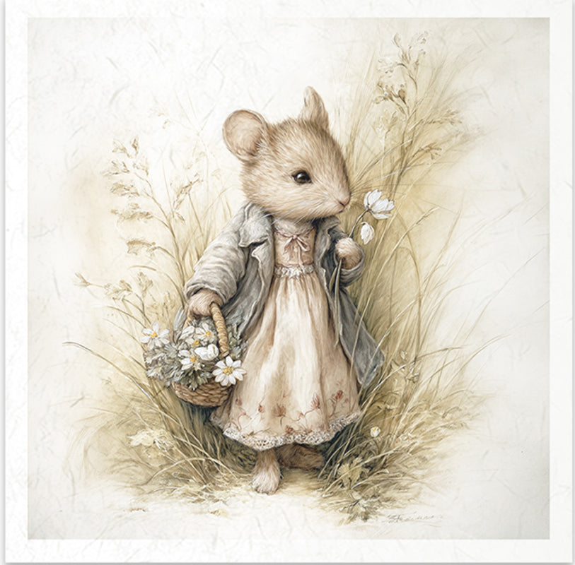 Wizard Mouse Mouse World Spring Days 2 - rice paper set | Crafty Wizard