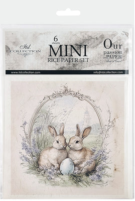 Bunnies 2 - rice paper set