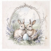 Bunnies 2 - rice paper set