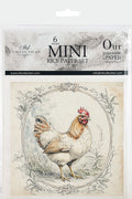 Hens 2 - rice paper set