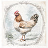 Hens 2 - rice paper set