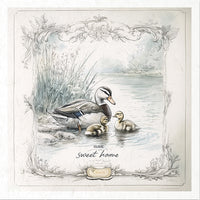Home sweet home ducks - rice paper set