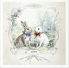 Home sweet home bunnies - rice paper set