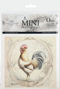 Roosters 2 - rice paper set