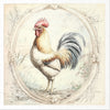 Roosters 2 - rice paper set