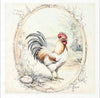 Roosters 2 - rice paper set