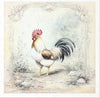 Roosters 2 - rice paper set
