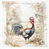 Roosters 2 - rice paper set