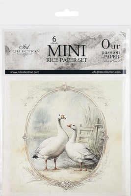 Geese 2 - rice paper set