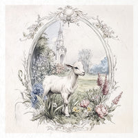 Sheep 2 - rice paper set