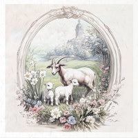 Sheep 2 - rice paper set