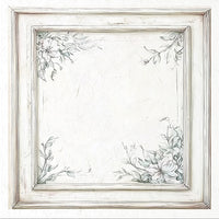 Floral Shabby Chic Frames - rice paper set