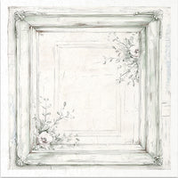 Floral Shabby Chic Frames - rice paper set