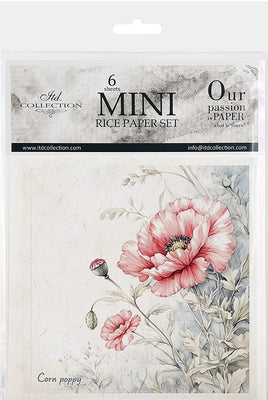 Floral Shabby Chic 4 - rice paper set