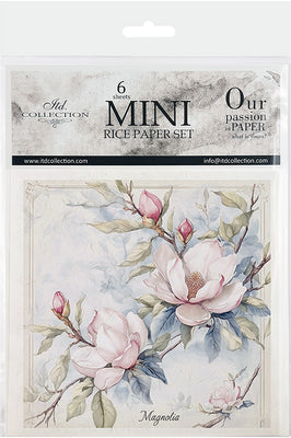 Floral Shabby Chic 5 - rice paper set