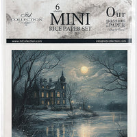 Winter Night 1 - rice paper set