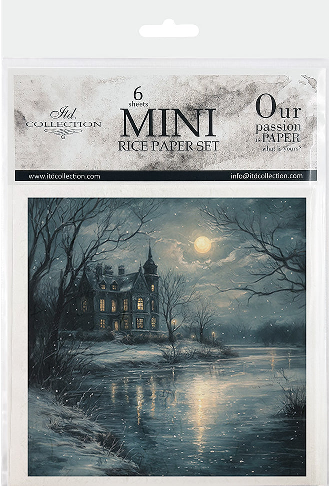 Winter Night 1 - rice paper set