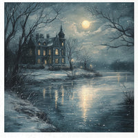 Winter Night 1 - rice paper set