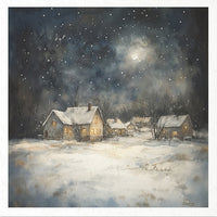 Winter Night 1 - rice paper set