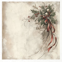 Winter Florals 4 - rice paper set