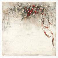 Winter Florals 4 - rice paper set