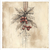 Winter Florals 3 - rice paper set